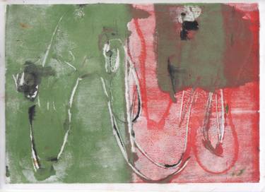 Original Abstract Printmaking by Susan Grissom