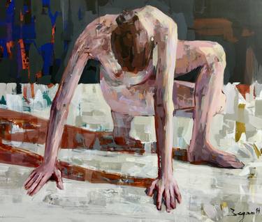 Original Contemporary Nude Paintings by Began Deari