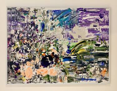 Print of Abstract Expressionism Floral Paintings by Began Deari