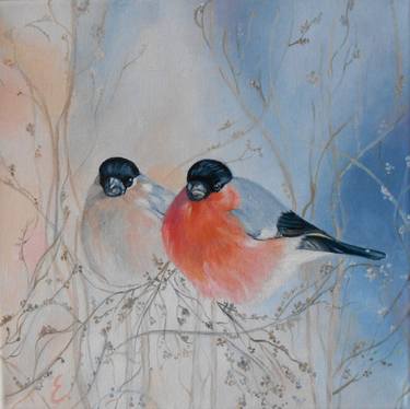 Original Realism Animal Painting by Evelina Miskunaite