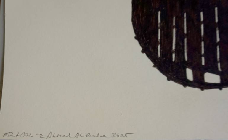 Original Black & White Politics Drawing by Marit Otto