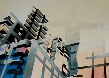 Original Cities Paintings by Marit Otto
