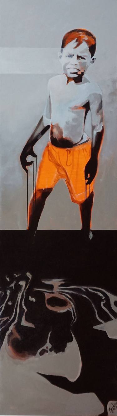 Original Figurative People Paintings by Marit Otto