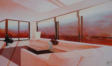 Print of Conceptual Architecture Paintings by Marit Otto