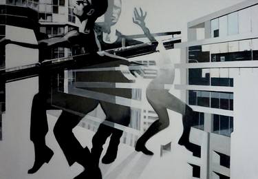 Print of Conceptual People Paintings by Marit Otto