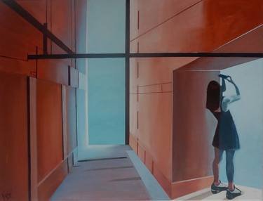 Print of Figurative Architecture Paintings by Marit Otto