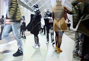 Print of People Paintings by Marit Otto