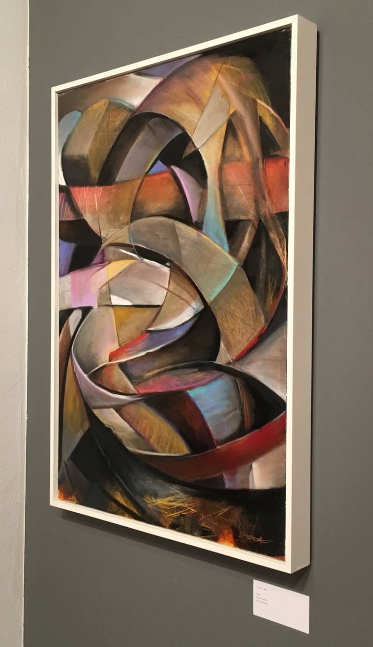 Original Modern Abstract Painting by Guy W Bell