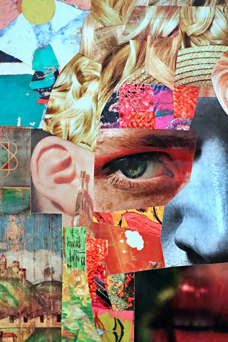 Original Expressionism People Collage by Dzhachkov Dzhachkov