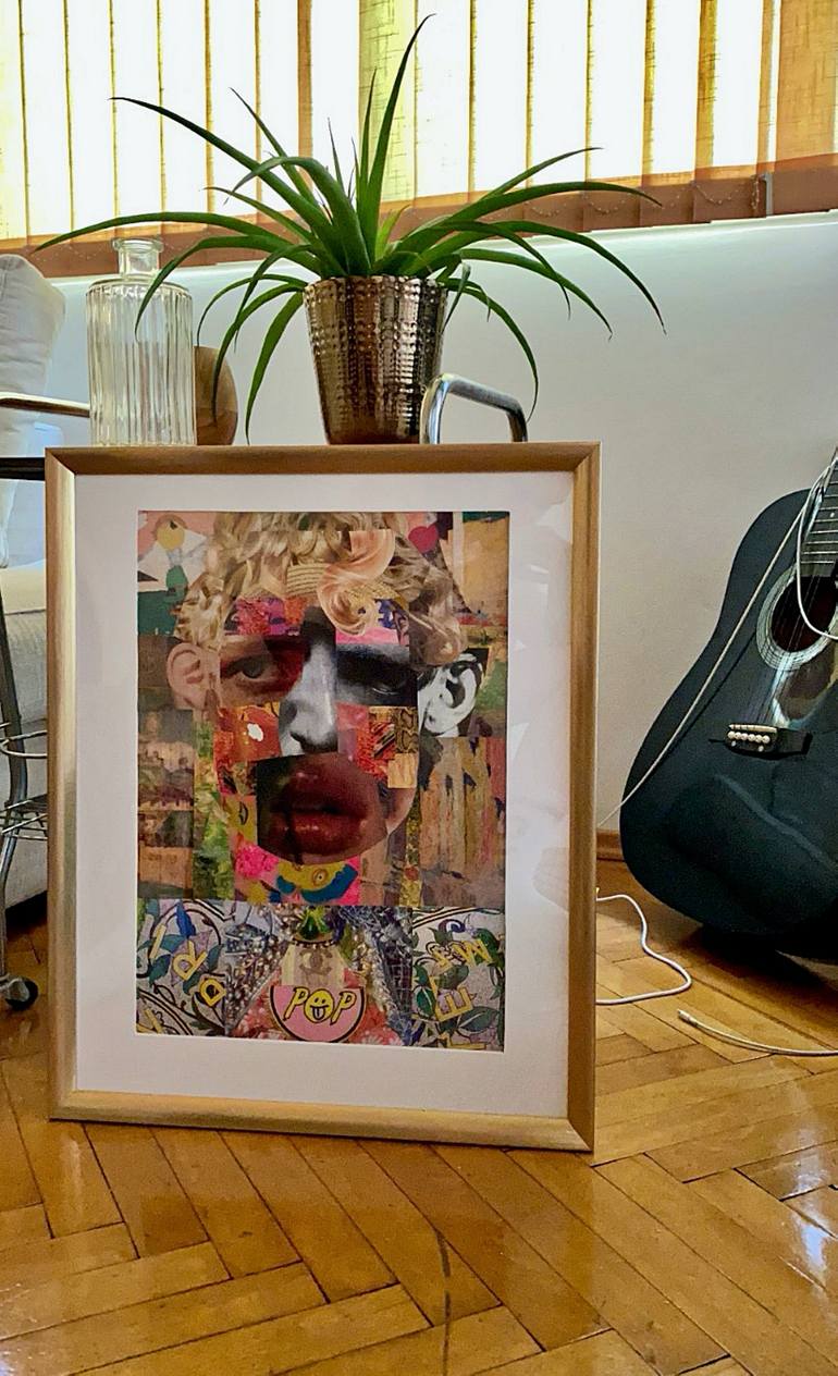 Original Expressionism People Collage by Dzhachkov Dzhachkov