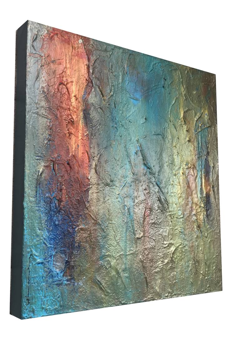 Original Abstract Expressionism Abstract Painting by Shan Re