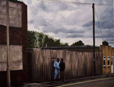 Original Realism Political Paintings by Aaron Whyte
