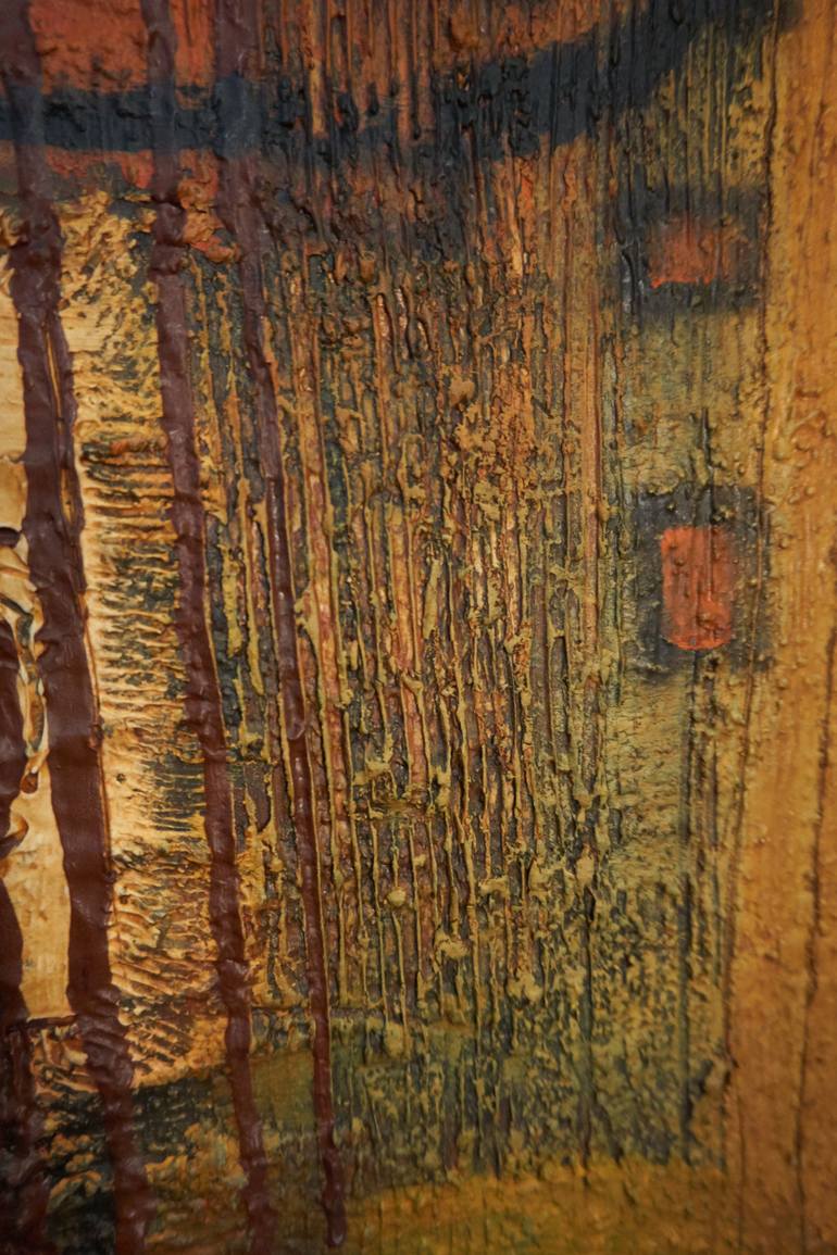 Original Abstract Painting by Ismael Lena