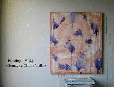 Painting - #153 (Hommage a Claude Viallat) thumb