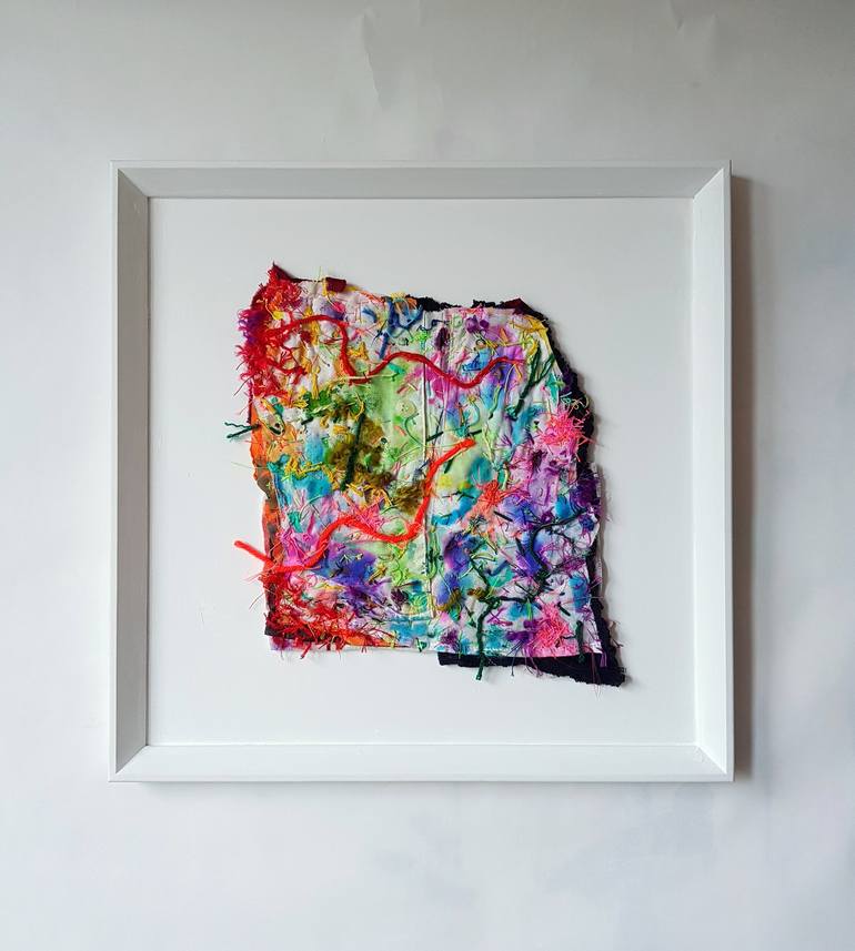 Original Abstract Expressionism Abstract Painting by Yoon Joo