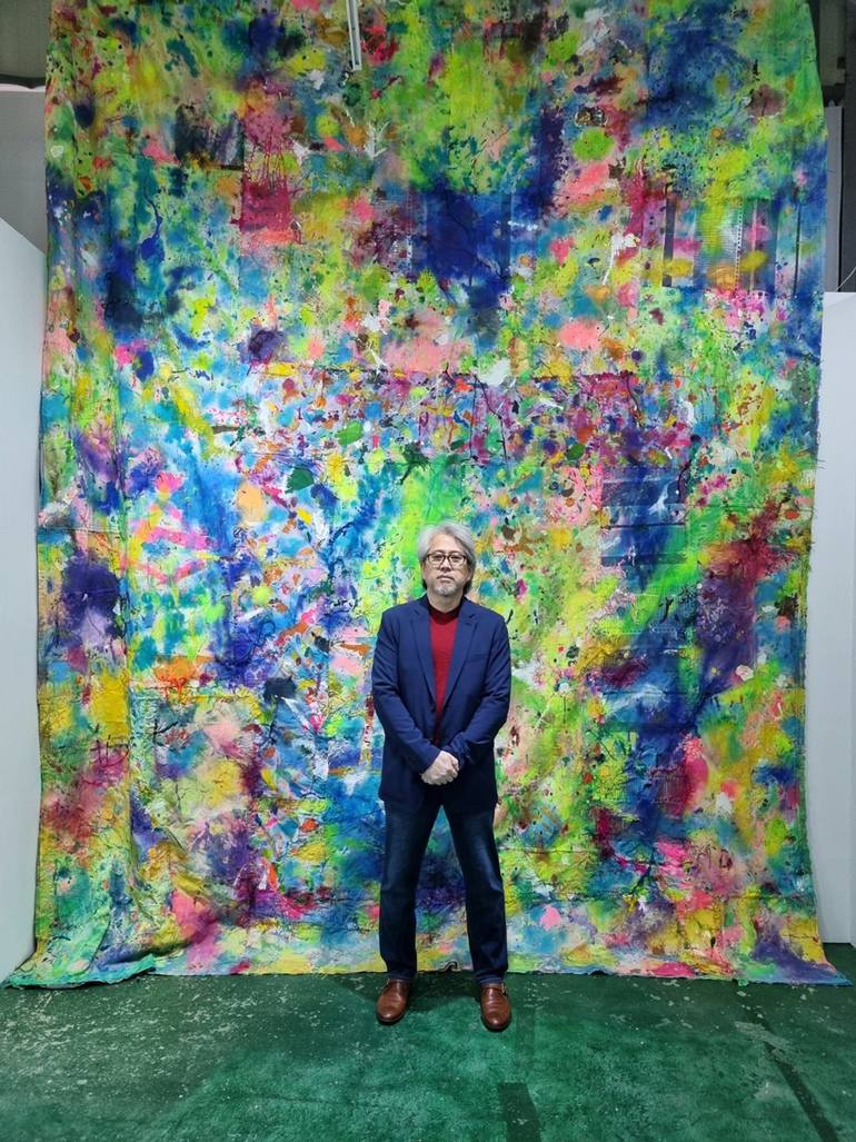 Painting mobile studio Painting by Yoon Joo Saatchi Art