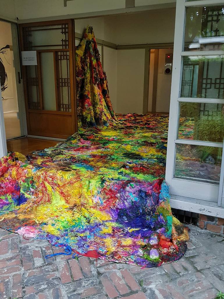 Original Abstract Expressionism Abstract Installation by Yoon Joo