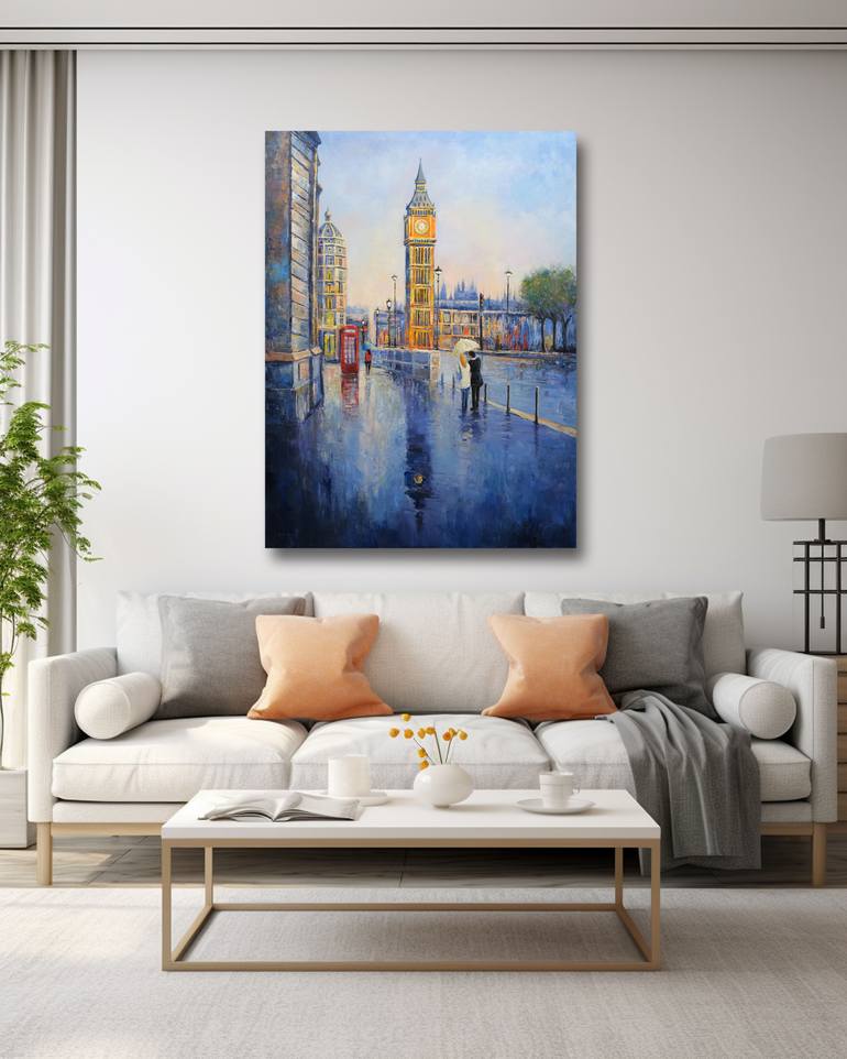 Original Classicism Cities Painting by Behshad Arjomandi