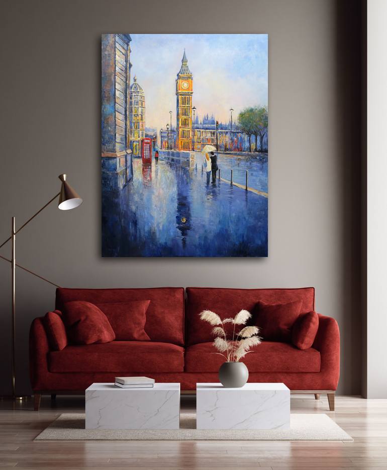 Original Classicism Cities Painting by Behshad Arjomandi