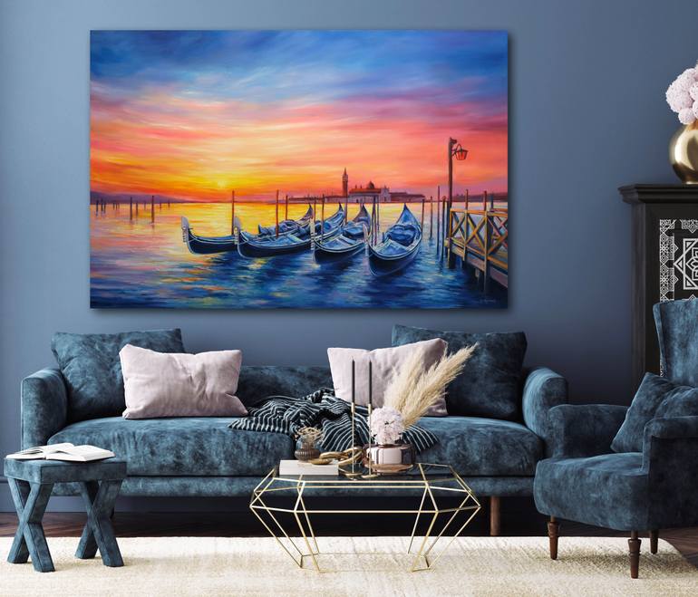 Original Realism Landscape Painting by Behshad Arjomandi