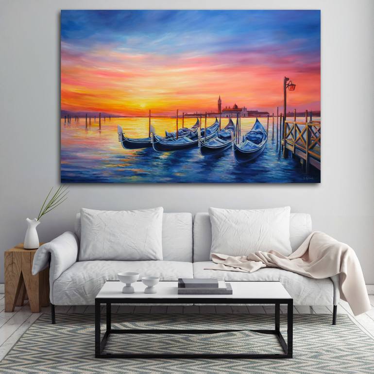 Original Realism Landscape Painting by Behshad Arjomandi