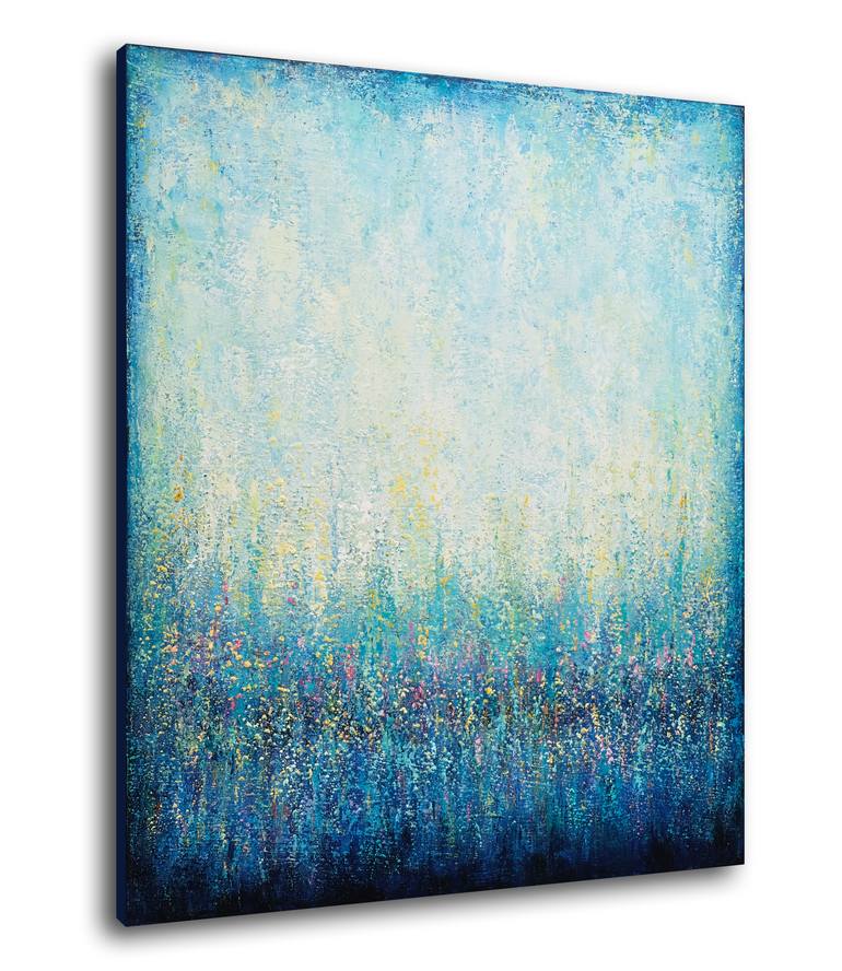 Original Minimalism Abstract Painting by Behshad Arjomandi