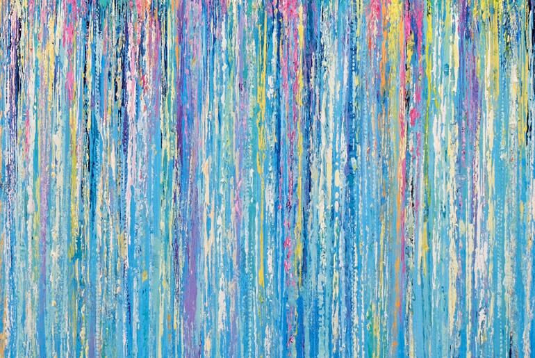 Original Impressionism Abstract Painting by Behshad Arjomandi