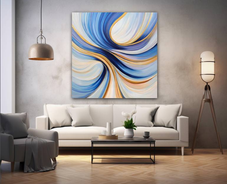 Original Contemporary Abstract Painting by Behshad Arjomandi