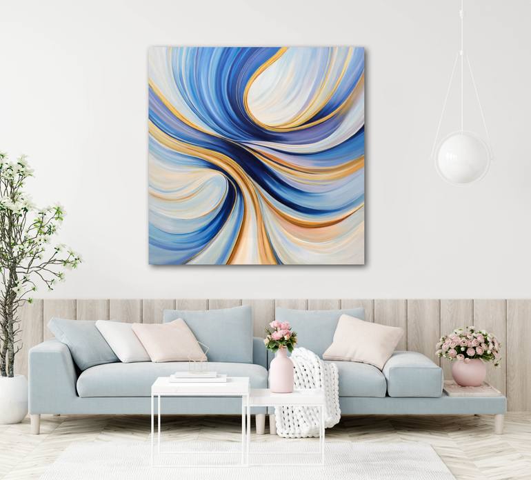 Original Contemporary Abstract Painting by Behshad Arjomandi