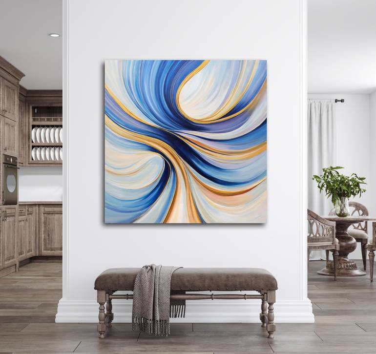 Original Contemporary Abstract Painting by Behshad Arjomandi