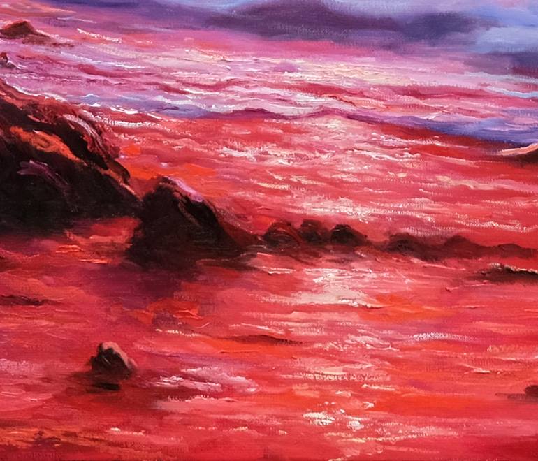 Original Photorealism Landscape Painting by Behshad Arjomandi