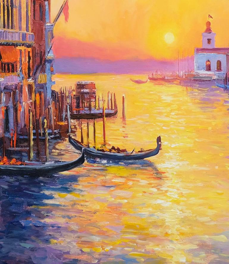 Original Photorealism Cities Painting by Behshad Arjomandi