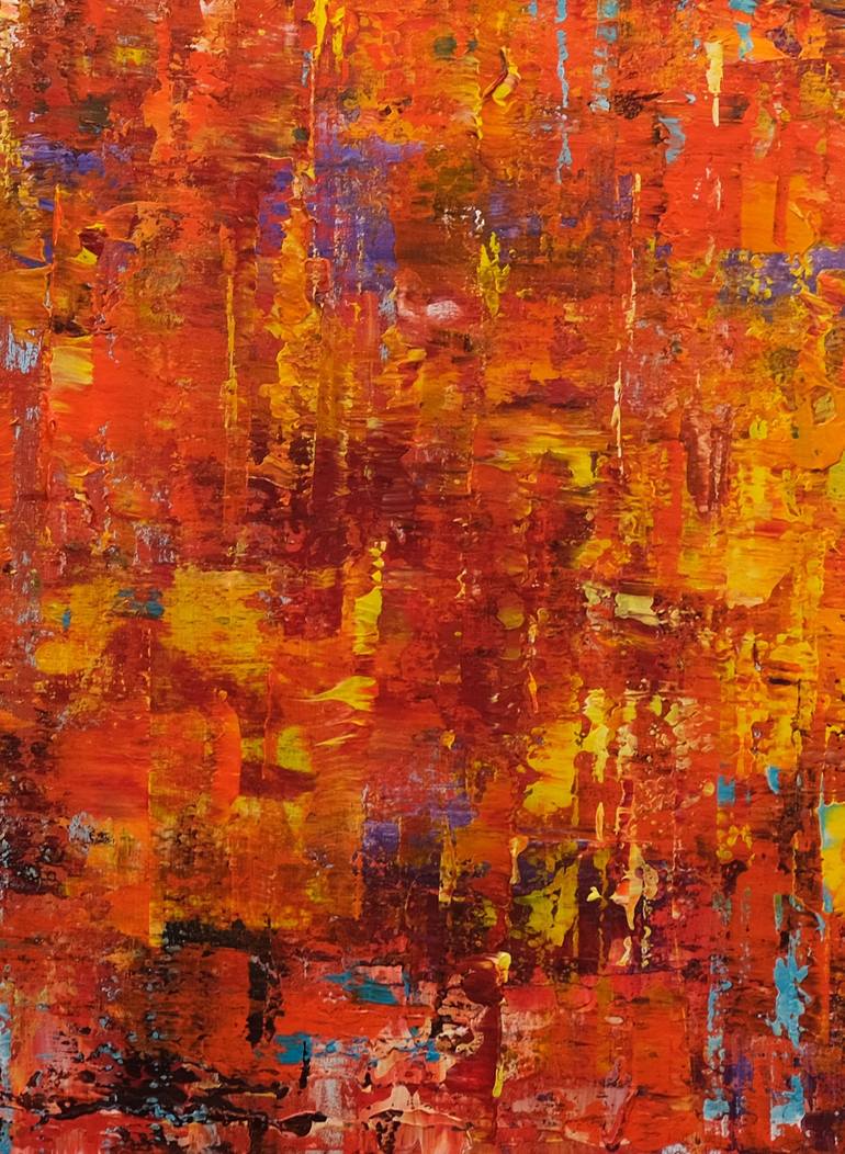 Original Expressionism Abstract Painting by Behshad Arjomandi