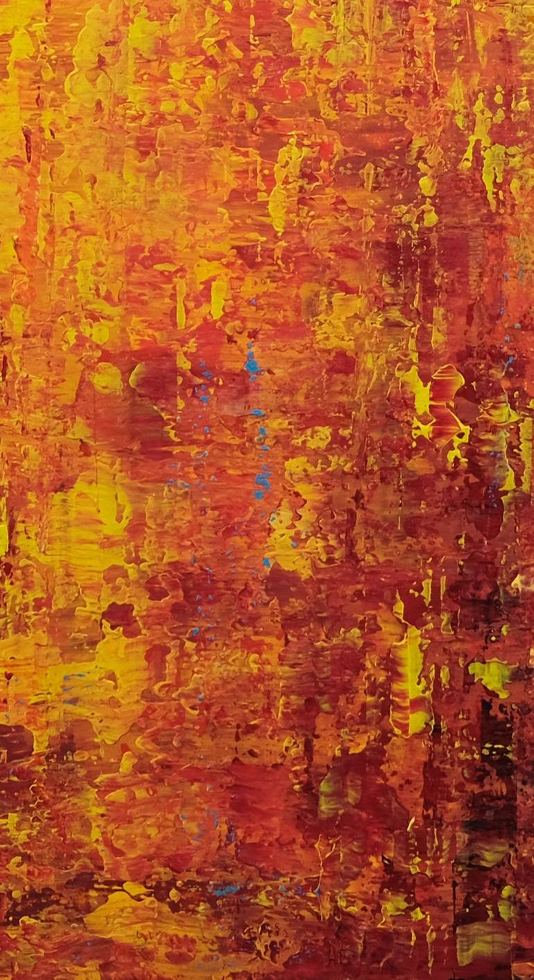 Original Impressionism Abstract Painting by Behshad Arjomandi