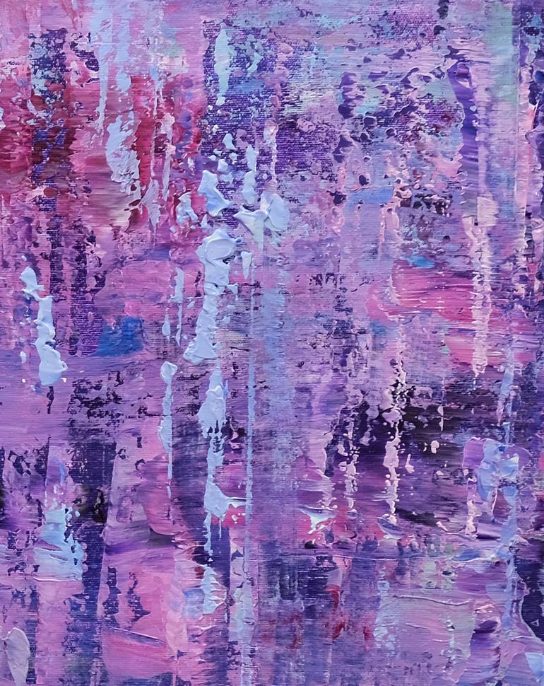 Original Abstract Expressionism Abstract Painting by Behshad Arjomandi