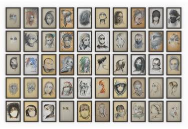50 mask portraits thumb