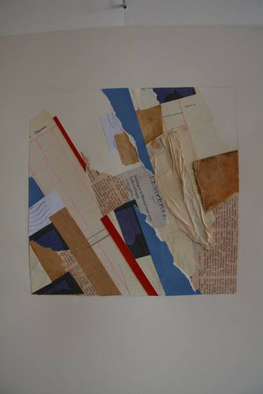 Original Abstract Collage by Diederik Muyle