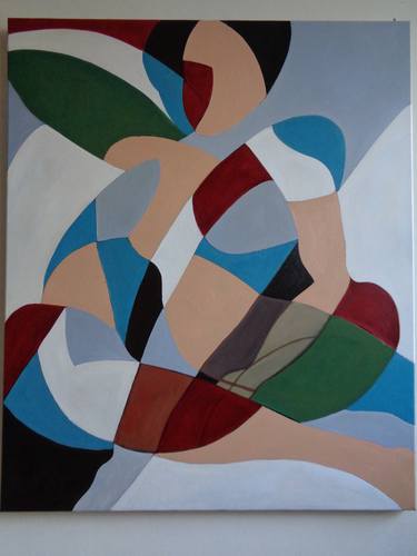 Print of Abstract Nude Paintings by Diederik Muyle