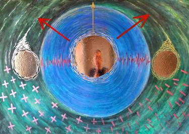 Original Conceptual Abstract Mixed Media by Babynin Valerii
