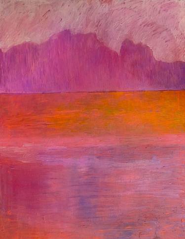 Original Fauvism Landscape Paintings by Malgorzata Suplewska