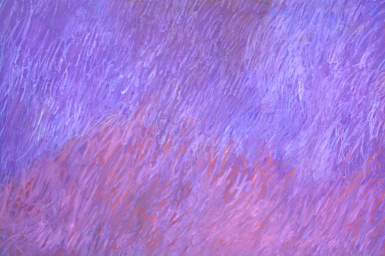 Original Abstract Landscape Painting by Malgorzata Suplewska