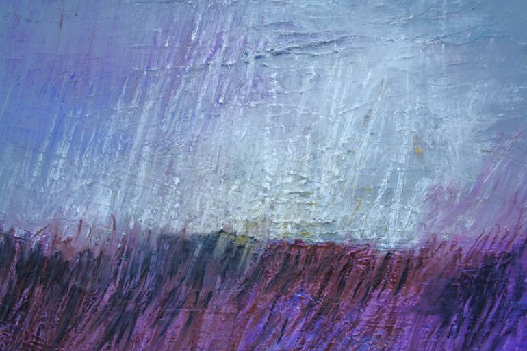 Original Abstract Expressionism Abstract Painting by Malgorzata Suplewska