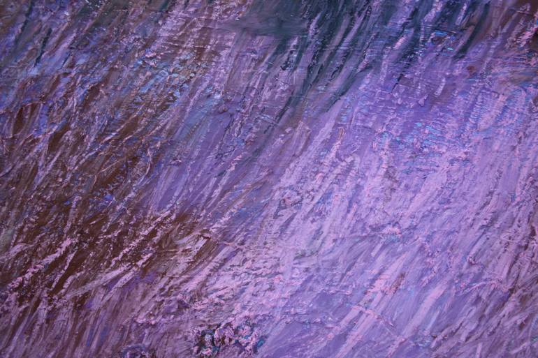 Original Abstract Expressionism Abstract Painting by Malgorzata Suplewska