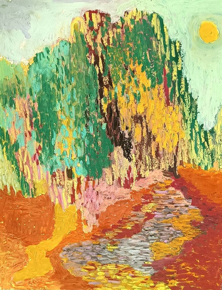 Print of Impressionism Fantasy Drawings by Malgorzata Suplewska