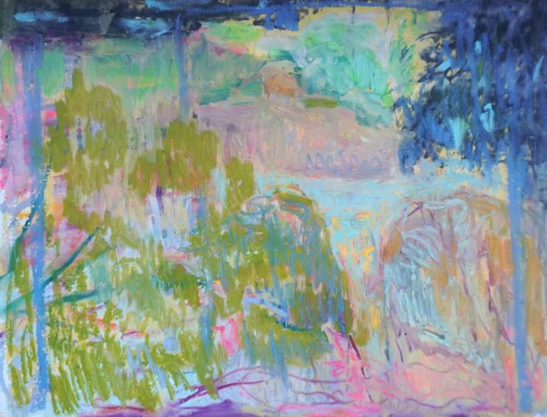 Original Contemporary Landscape Drawings by Malgorzata Suplewska