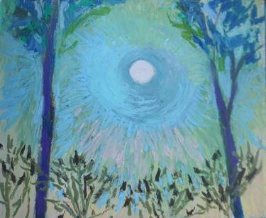 Original Contemporary Landscape Drawings by Malgorzata Suplewska