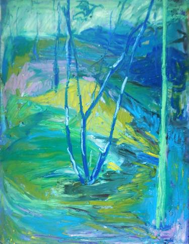 Original Contemporary Garden Drawings by Malgorzata Suplewska