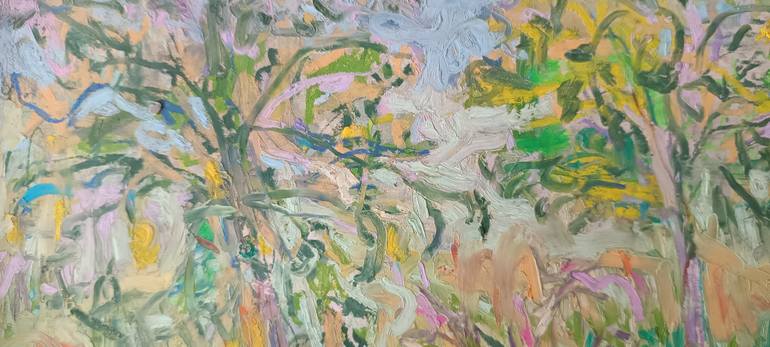 Original Contemporary Garden Drawing by Malgorzata Suplewska