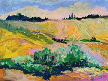 Original Baroque Landscape Drawings by Malgorzata Suplewska