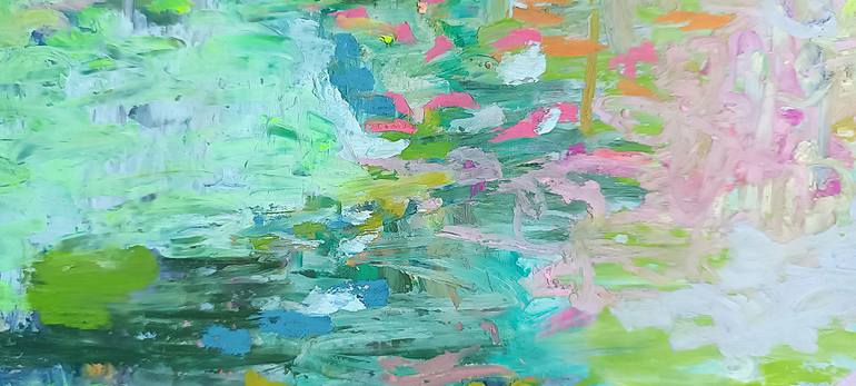 Original Abstract Expressionism Abstract Drawing by Malgorzata Suplewska